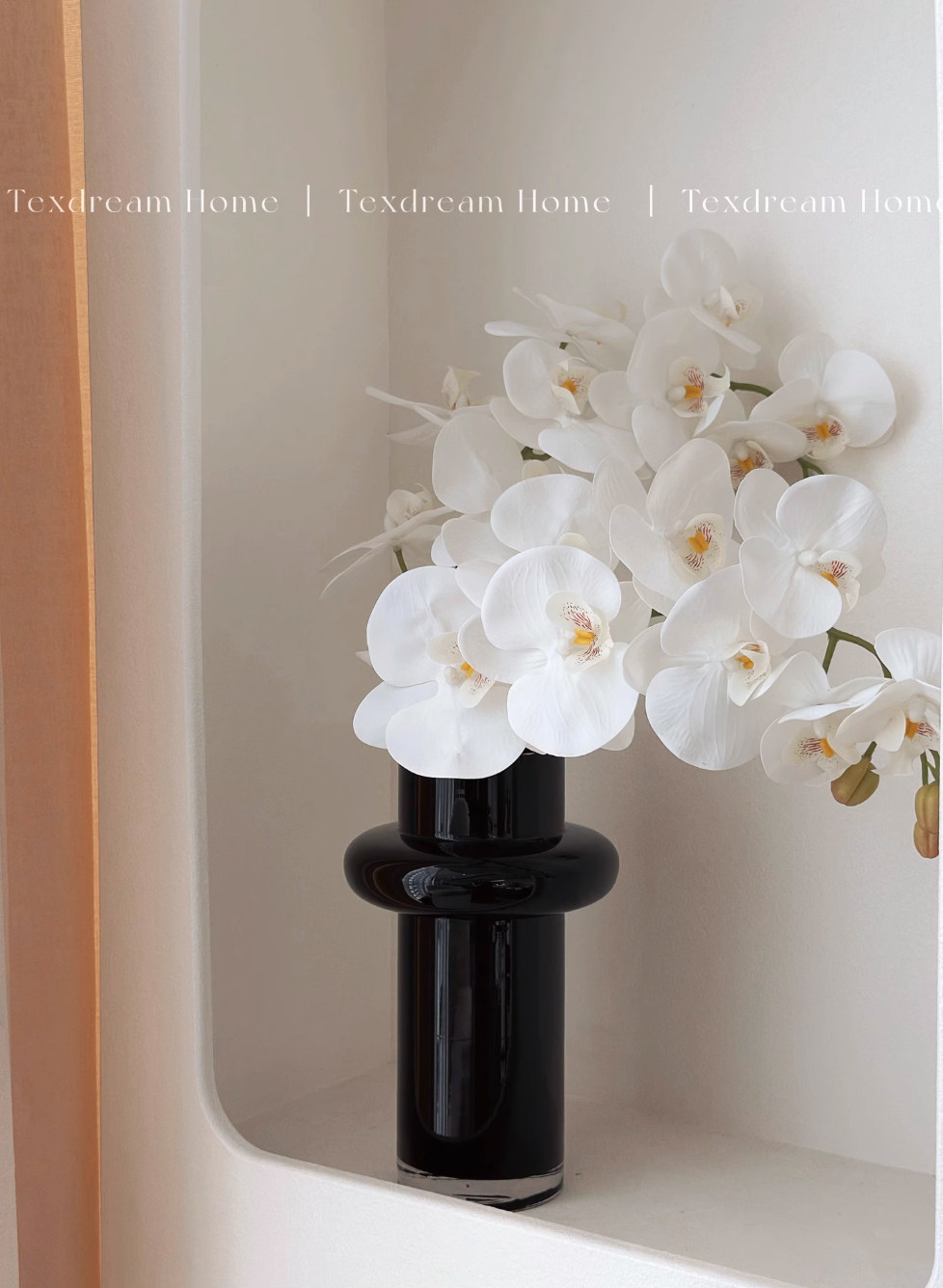 TEXDREAM Jade Stone Deco Vase