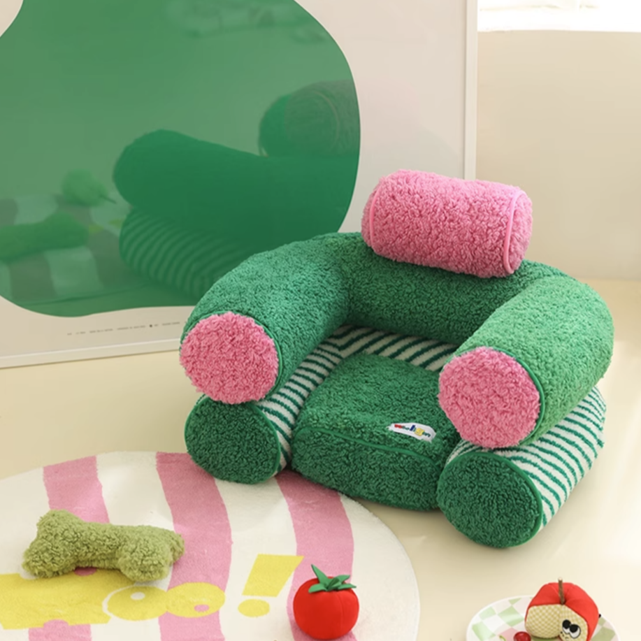 Wooligan Colorful Tube Mini Sofa Pet Sofa