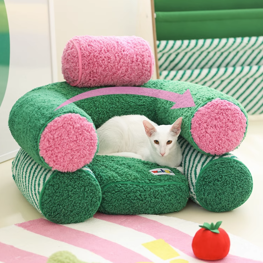 Wooligan Colorful Tube Mini Sofa Pet Sofa