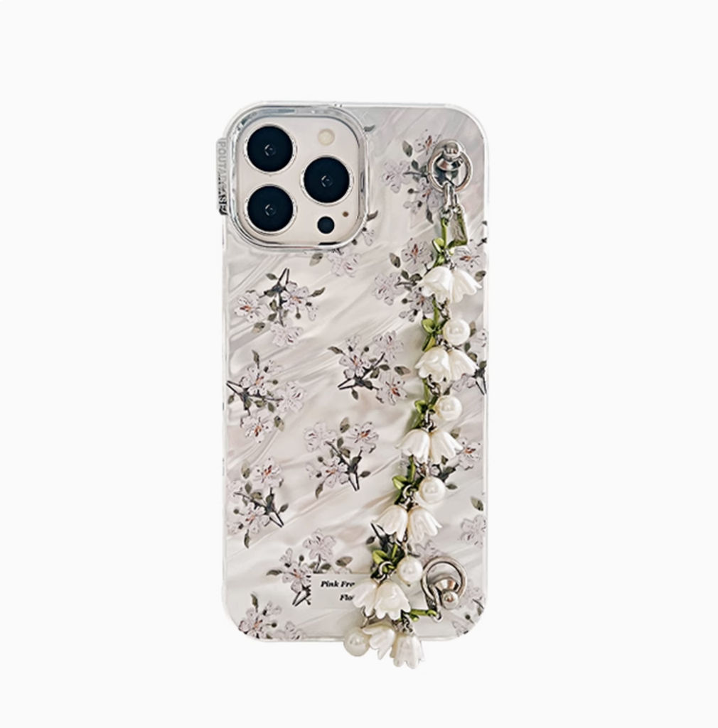 CIRCLE  Lily Of The Valley Phone Case With Charm