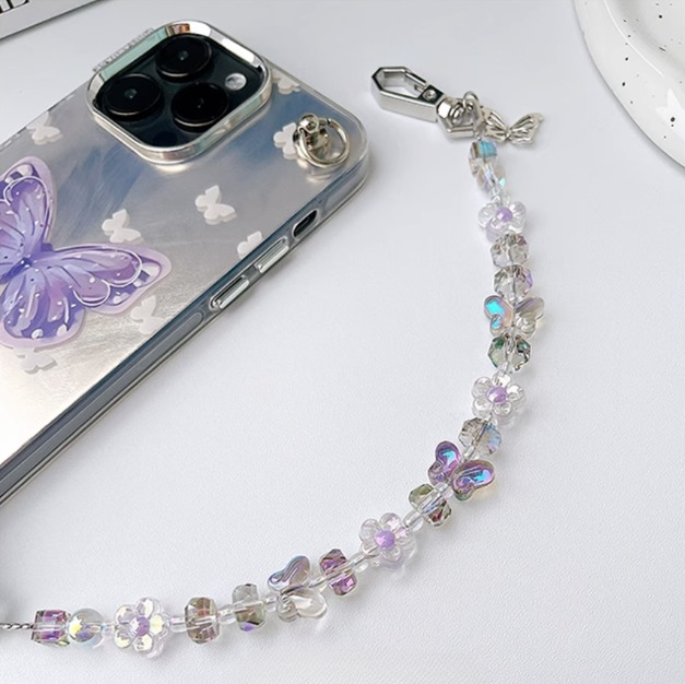 CIRCLE Butterfly Phone Case With Charm